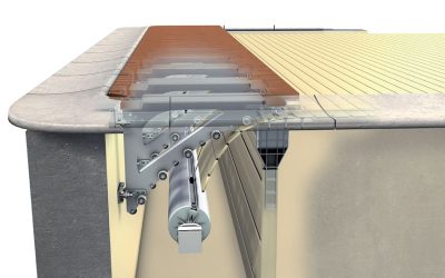Le coperture per Piscine Interrate: “a bolle” e “a tapparella”